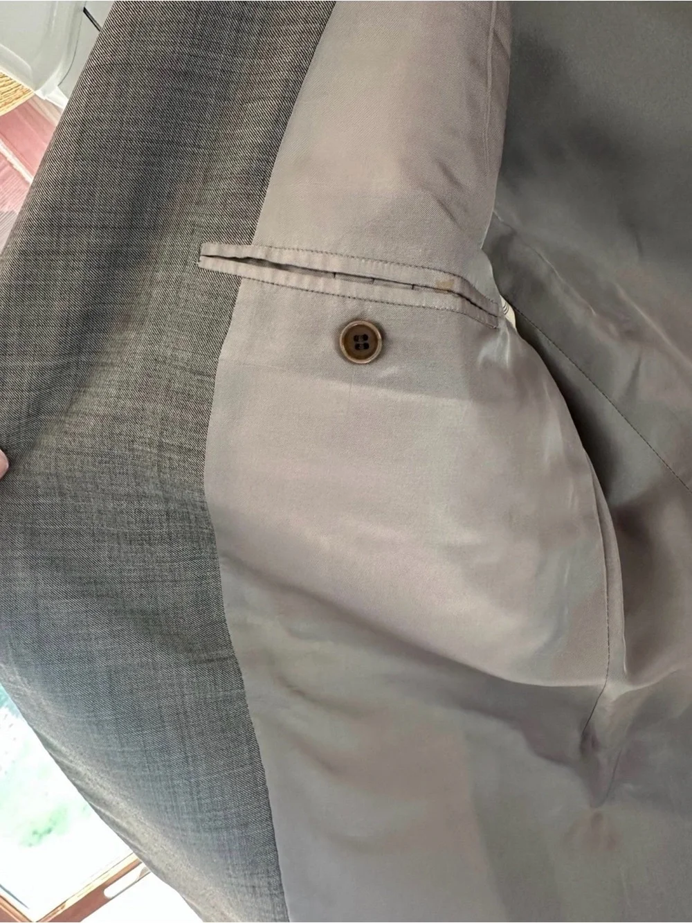 Men’s Saint Andrew’s Biella Italy Suit and pants – Fine Italian Wool